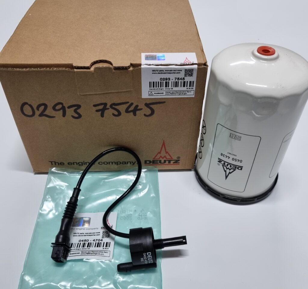 02937545 Fuel Filter Kit Deutz TCD With Sensor Lead & 20cmL Filt – CPS ...